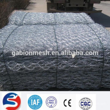 Rede de arame galvanizado de alta qualidade para parede de pedra (ISO 9001)